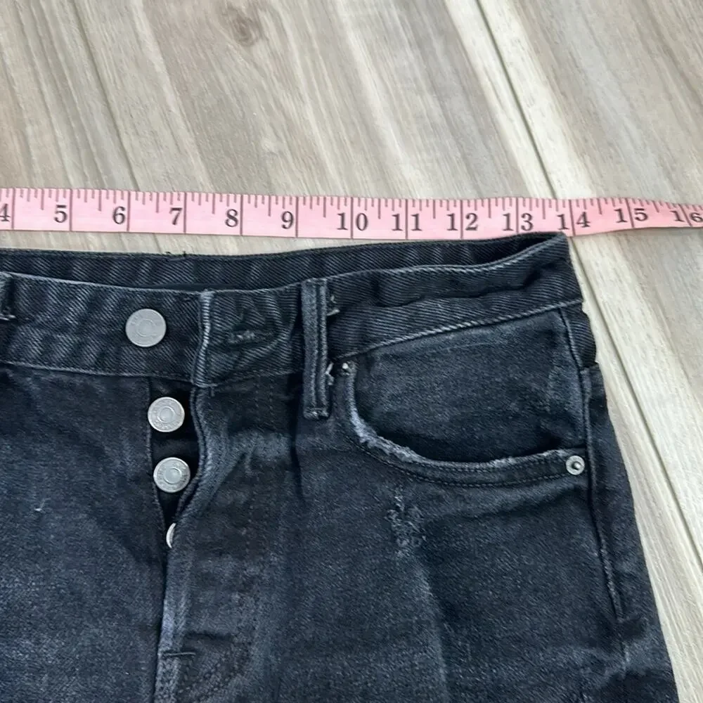 Grlfrnd Jourdan denim shorts in late for love size 24